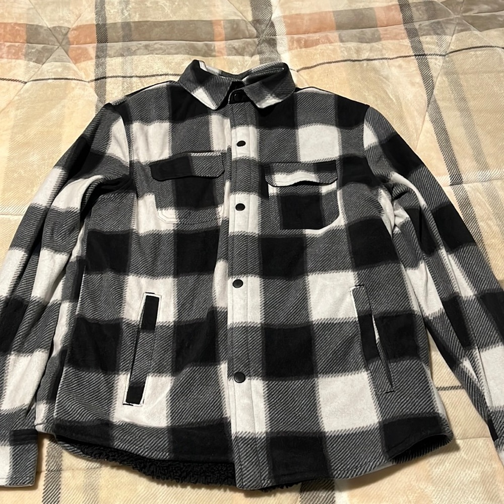 Sherpa Flannel shirt/jacket